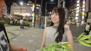 エロい腰使い！錦糸町でナンパしたクォーター美女の騎乗位＆ノーハンドフェラ