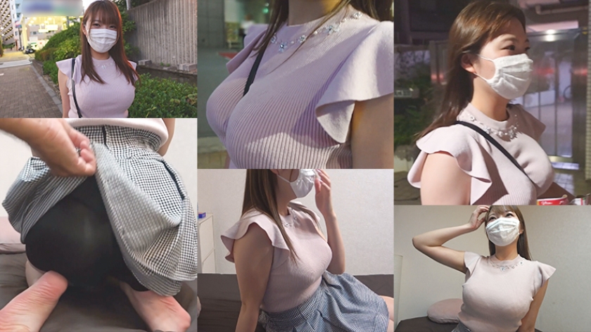 【おっぱいに包まれたい!】重量級デカパイがドスケベすぎる!こんなエロ雌体と一発ヤってみたかった!【ゆみな(22)】